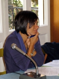 La giornalista di AFP - Agence France Presse, Kelly Velásquez